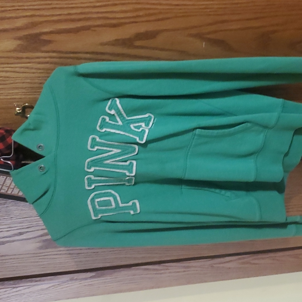 Pink hoodie
